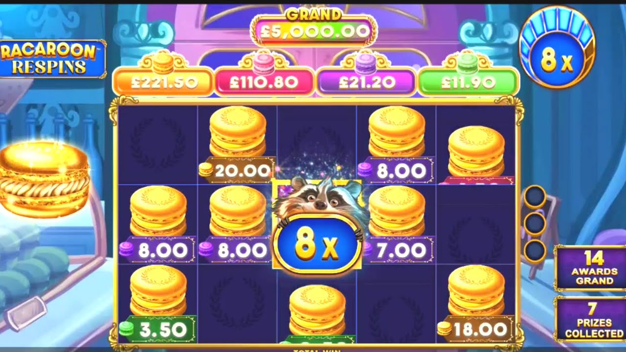 THE RACAROON Slot SUPER BIG WIN! Gambling Games PROFIT!