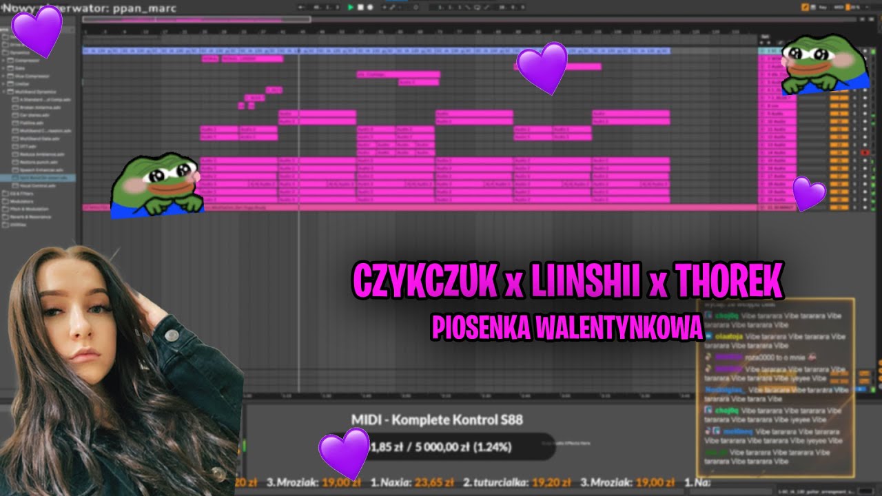 💜PIOSENKA WALENTYNKOWA | CZYKCZUK x LIINSHII x TH0REK💜