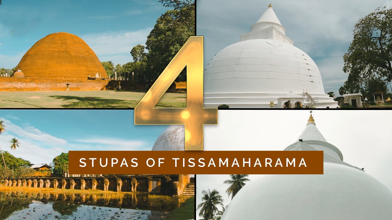 4 Stupas of Tissamaharama | Sri Lanka