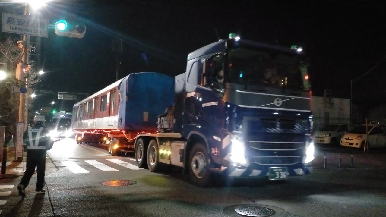 近鉄2610系 サ2762の陸送
