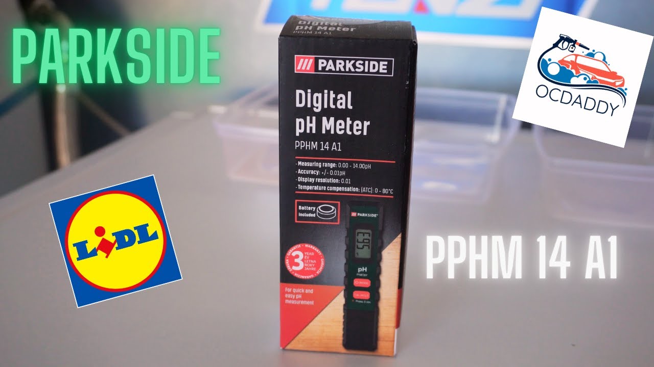 Parkside PPHM 14 A1 (digital pH meter) test - EN
