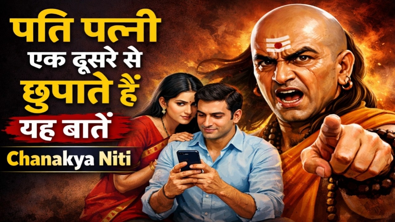 चाणक्य के 5 छिपे राज जो हर पति-पत्नी एक-दूसरे से छुपाते हैं | जीवन बदल जाएगा!