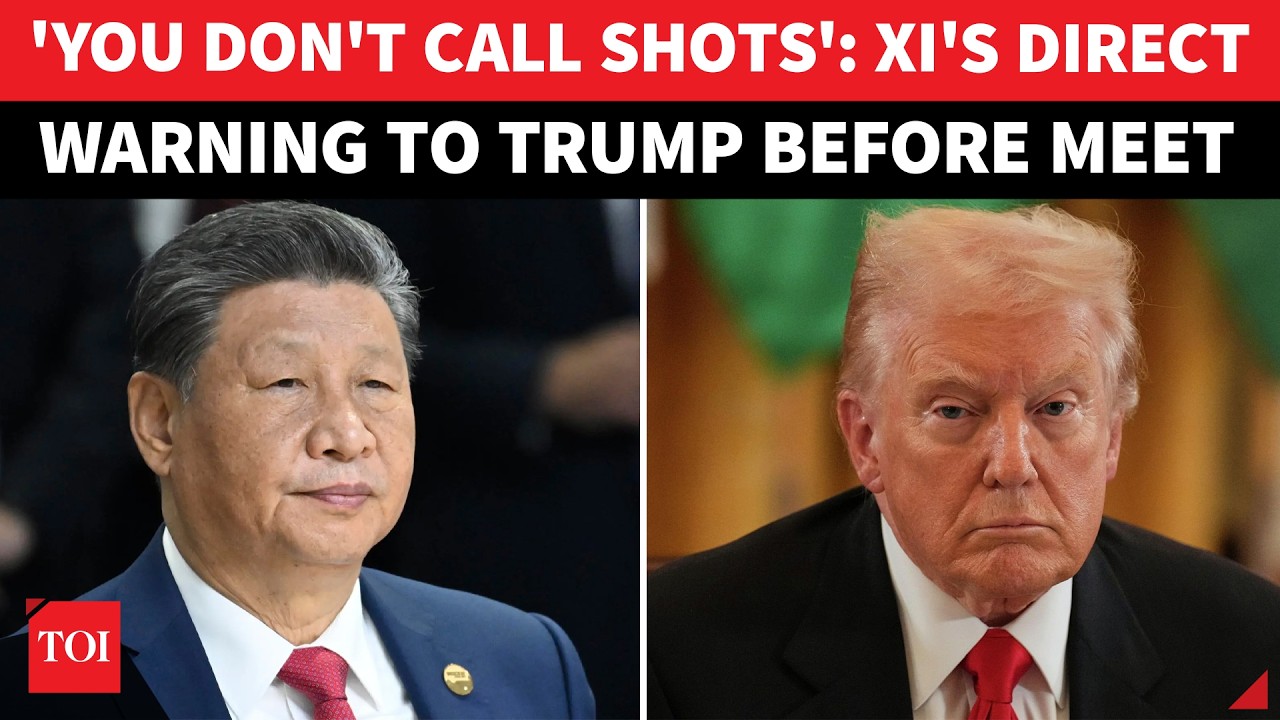 China's Blunt Warning To Trump Before Xi Meet: 'Washington Does Not Have Power To...' | Watch