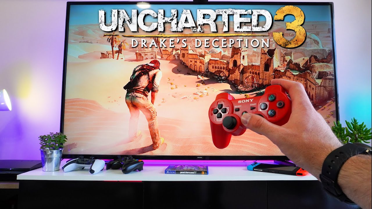 Uncharted 3: Drake's Deception- PS3 POV Gameplay Test, Graphics  Performance | Part 2|