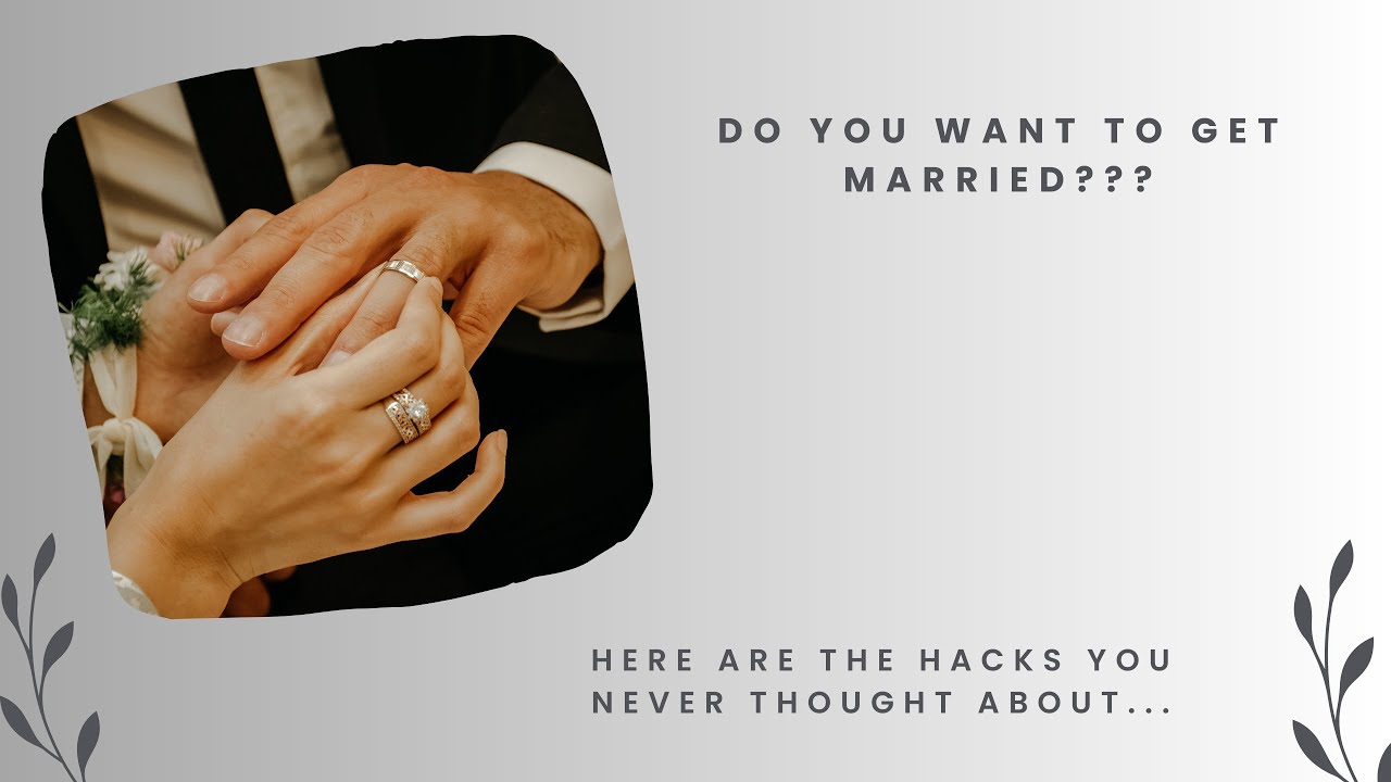 Do You Want To Get Married?? DO THESE 5 THINGS!