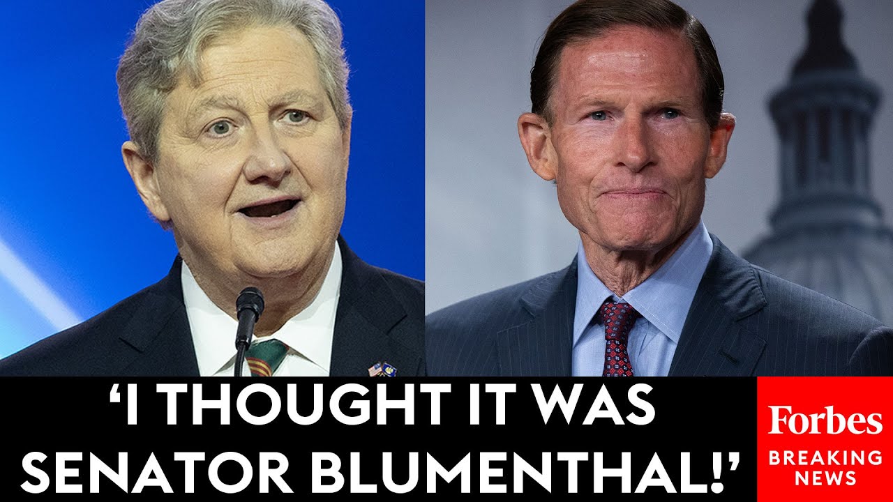 Senate Judiciary Committee Breaks Out Into Laughter At John Kennedy Refuses To Yield To Cornyn