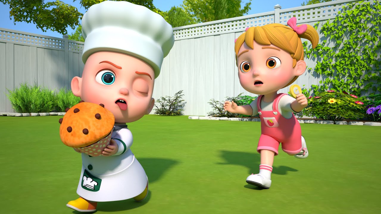 Pria Muffin Sajak Animasi - Lagu Es Krim | Lagu Anak-anak | GoBooBoo Bahasa Indonesia