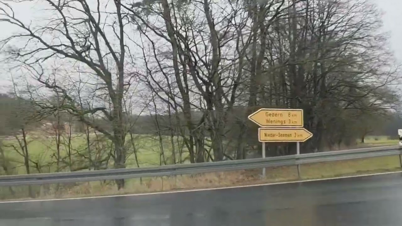 From Hitzkirchen to Wenings / Hessen, Germany,  road trip