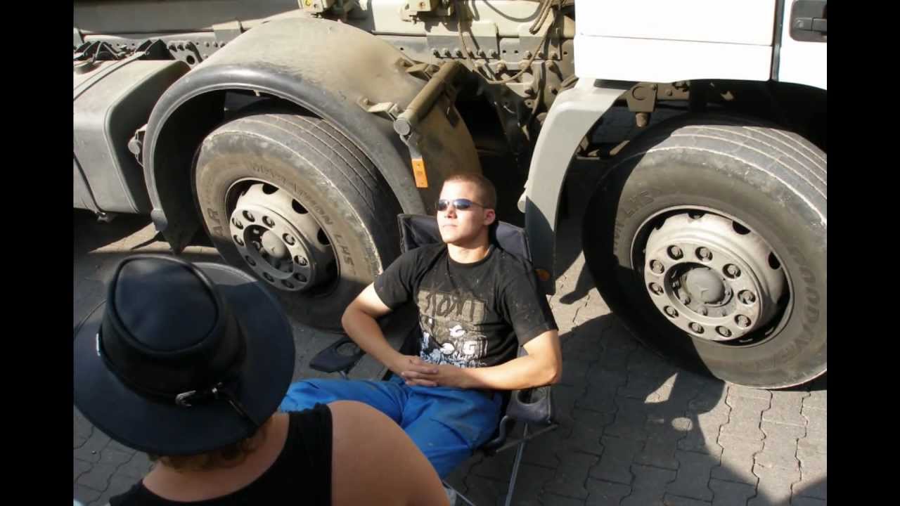 Betonlaster - Betonpumpen - Fahrer    Schnappschüsse aus dem Alltag