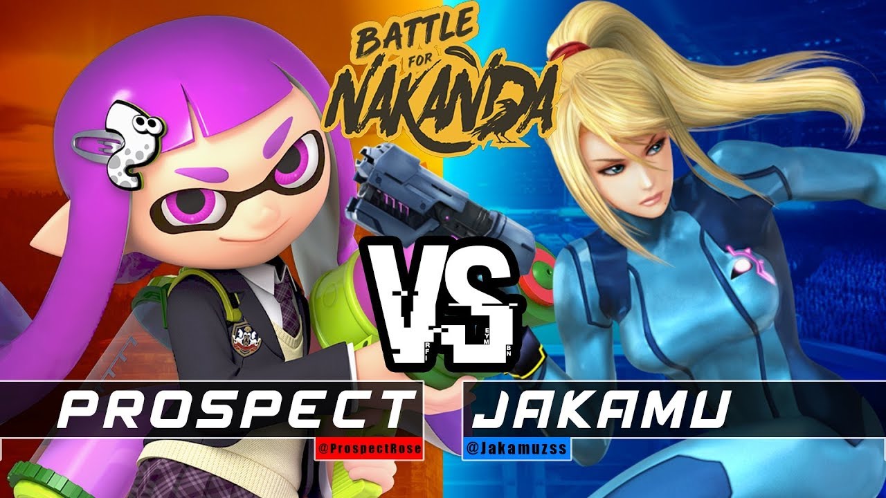 Battle for NAKANDA #1 Winners Finals: Prospect (Inkling) Vs. Jakamu (Zero Suit Samus)