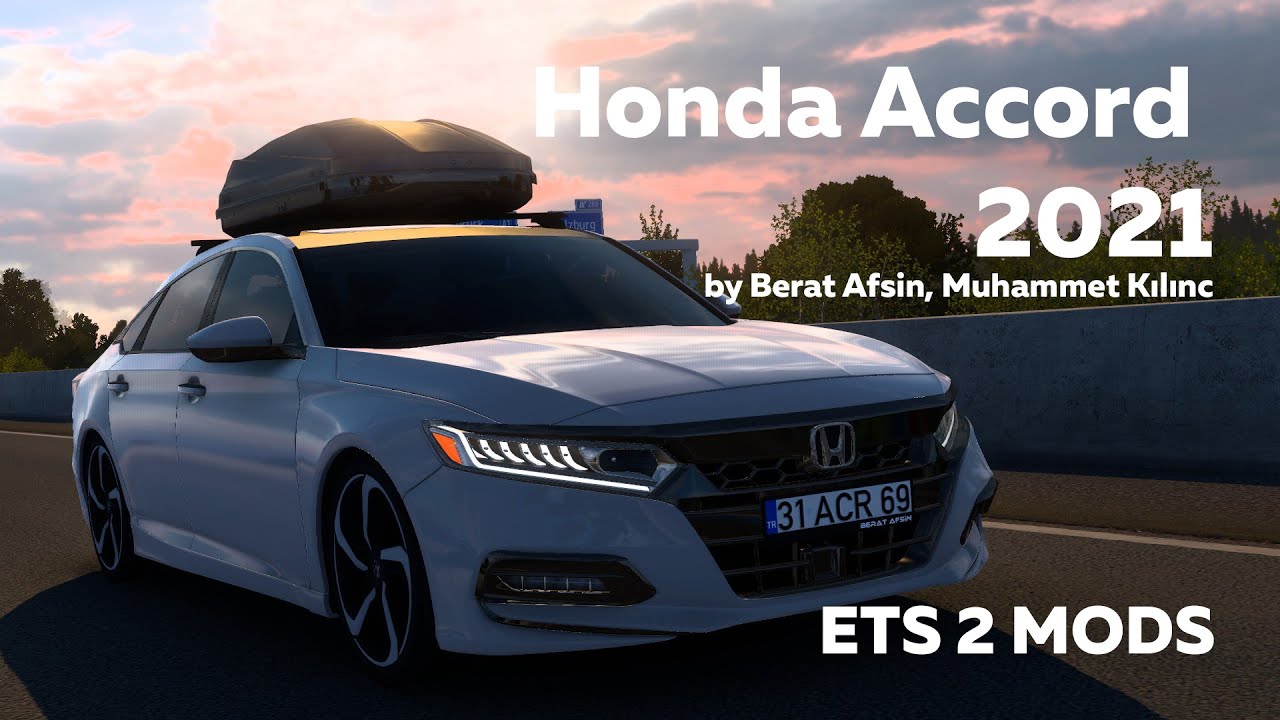Honda Accord 2021 | Mod | (Euro Truck Simulator 2 v1.49)