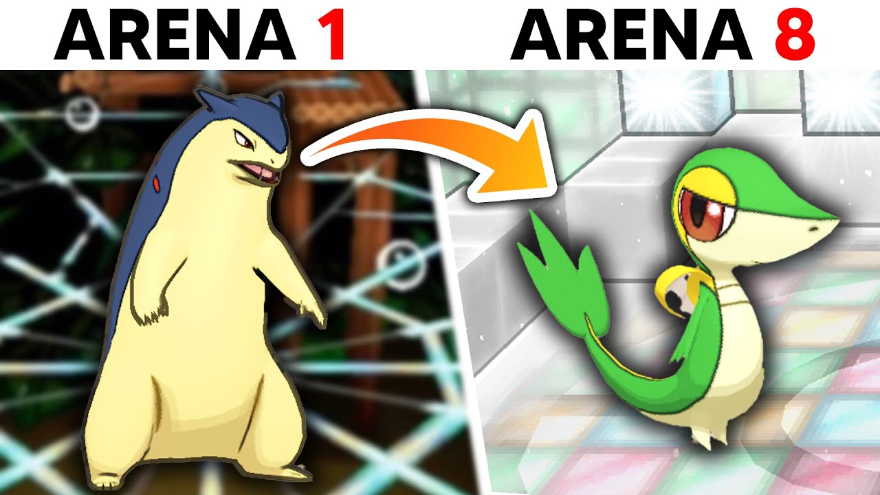 Ich habe einen RANDOM Starter für jede Arena verwendet!