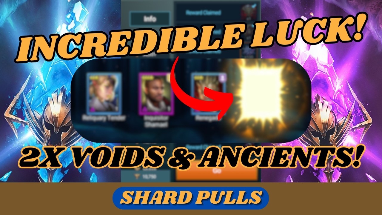 My Most INSANE Luck EVER!? | Shard Pulls | RAID: Shadow Legends