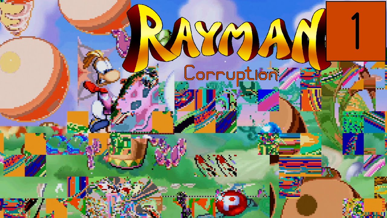 Rayman Corruptions - PlayStation Corruption 1 (Real Hardware)