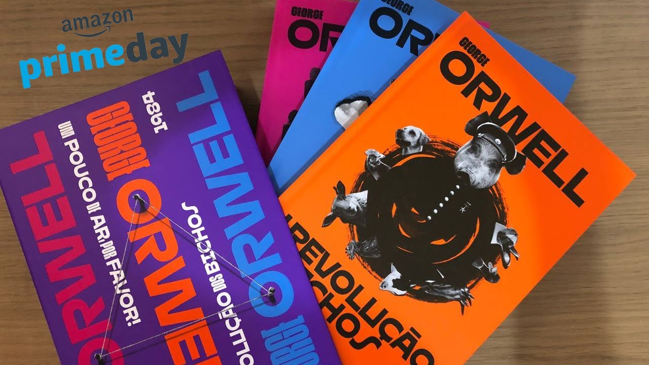 UNBOXING DE LIVROS #1 | Box George Orwell Exclusivo Amazon