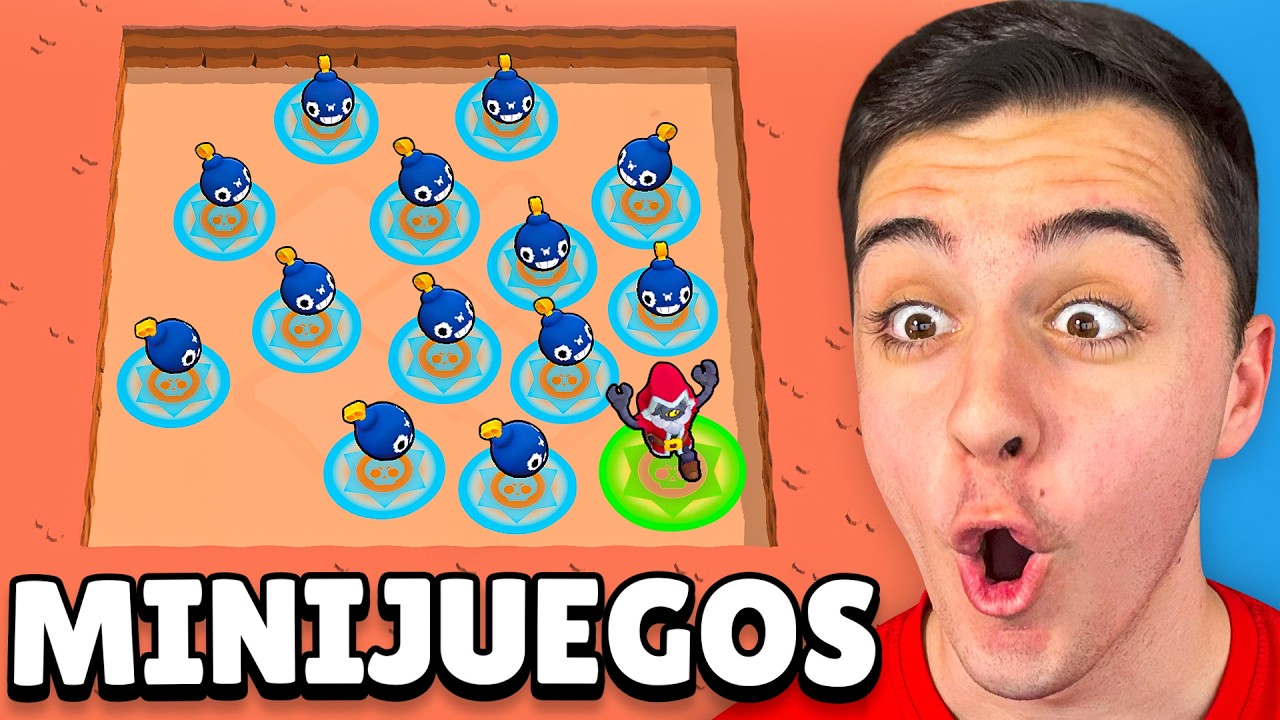 MARAT&Oacute;N DE MINIJUEGOS con SUSCRIPTORES 😱🚨 Brawl Stars P.2