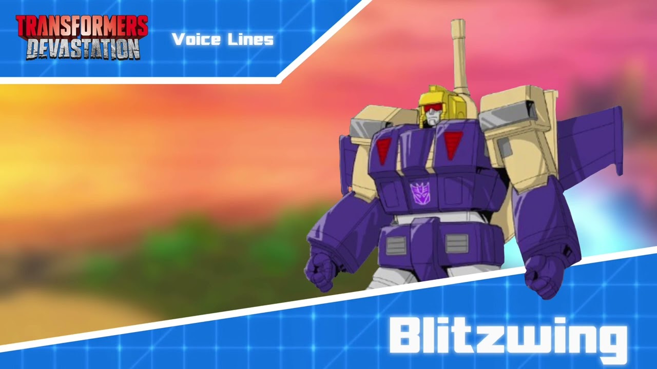 Transformers: Devastation Voice Lines - Blitzwing