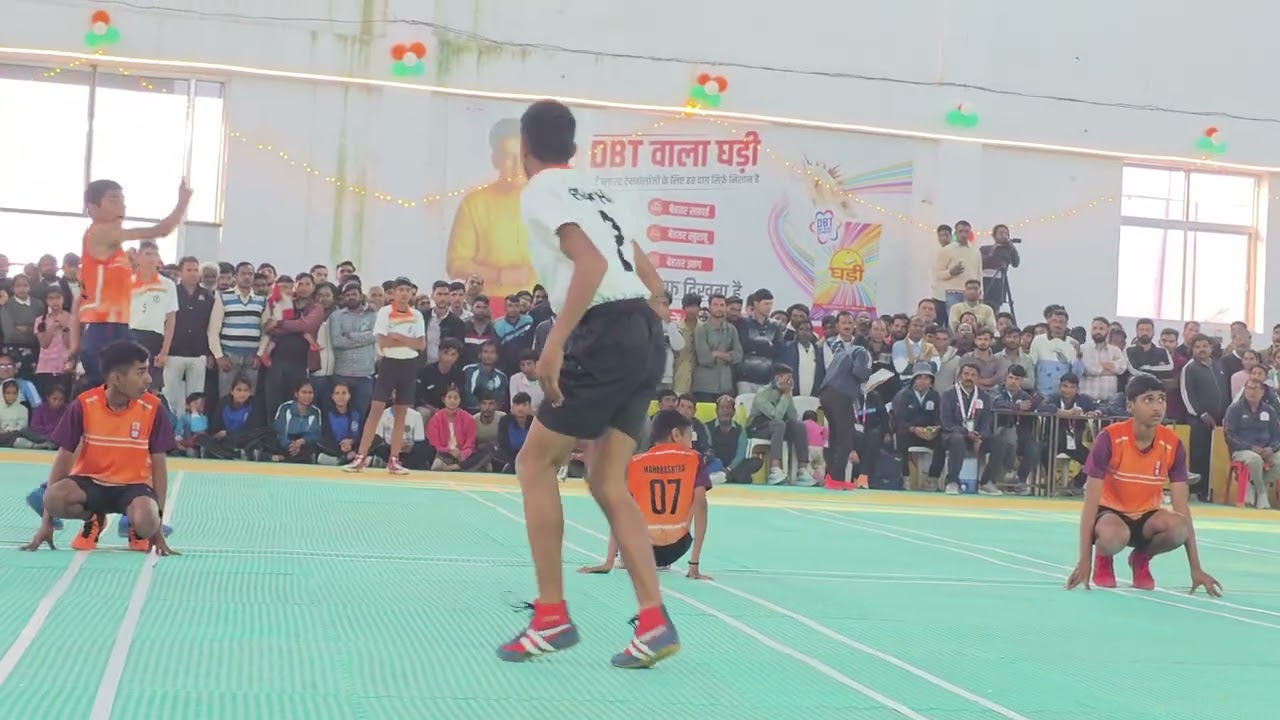 राष्ट्रीय U-14 खो-खो प्रतियोगिता केकड़ी अजमेर, राजस्थान vs महाराष्ट्रा सेमीफाइनल मैच 2nd पारी 