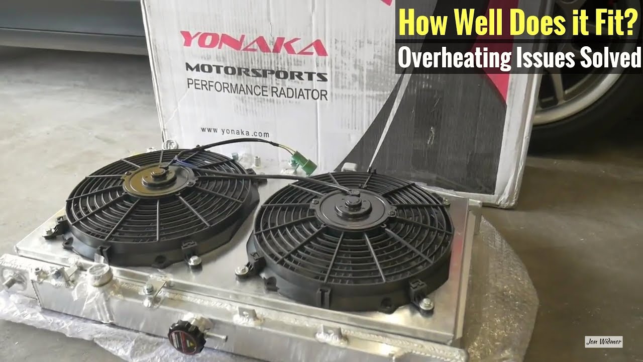 Yonaka Radiator Review & Fitment (88-91 Civic CRX Install with Fan Shroud)
