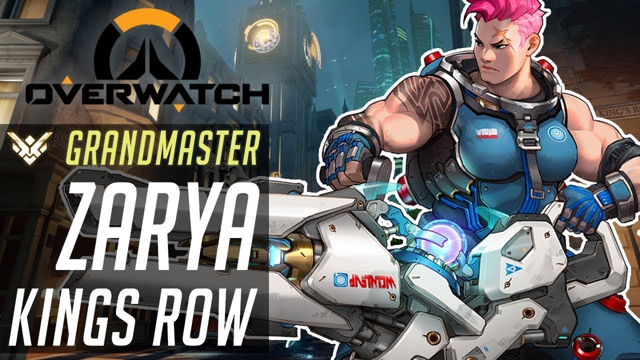 GrandMaster Zarya gameplay on King's Row
