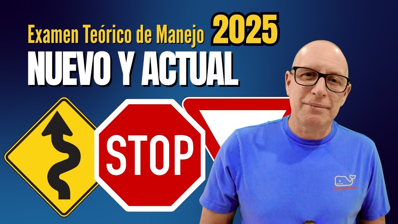 EXAMEN TEÓRICO DE MANEJO | PREGUNTAS NUEVAS 2025