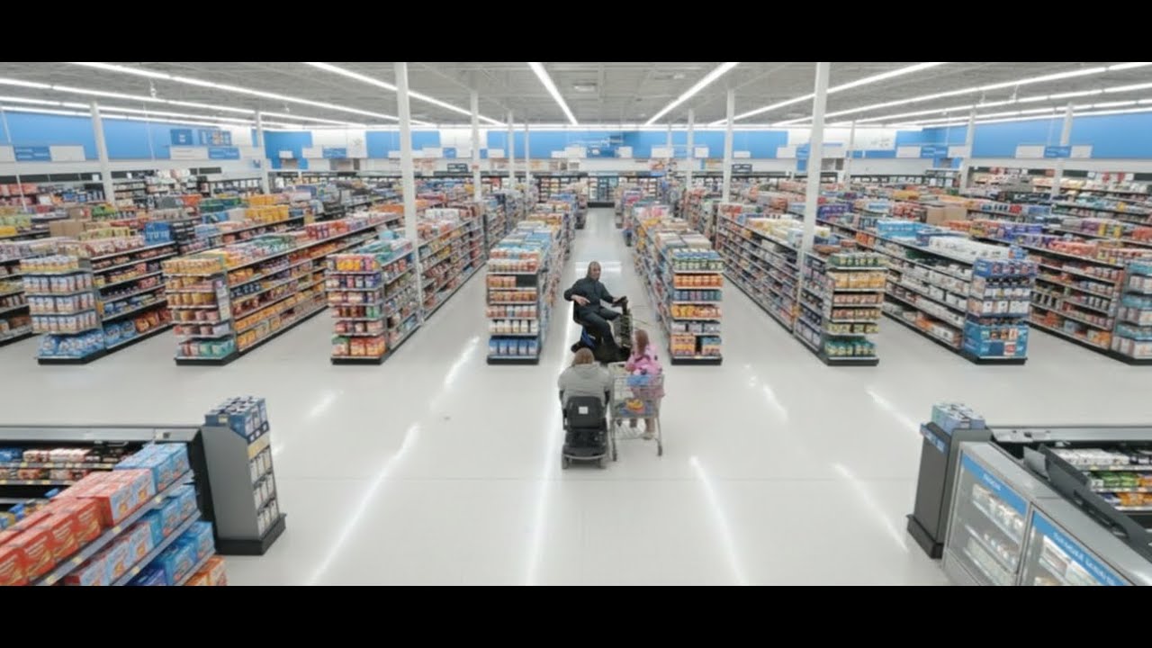 A walmart electric kart ASMR sounds 30 min