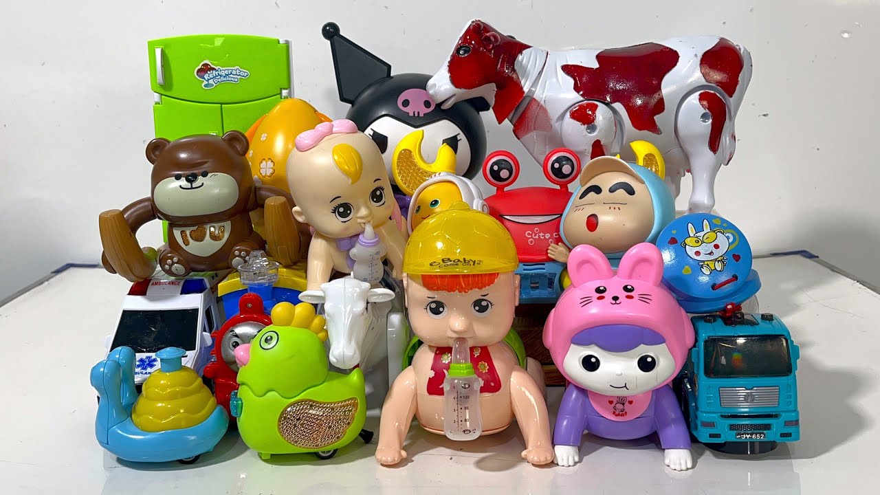 6 Minutes Most Satisfying ASMR Unboxing Cute Princess House Swing Slide Toys | Toys Review