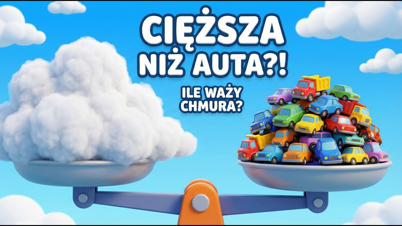 Ile waży CHMURA? ☁️ Więcej niż 1000 samochodów?! 🚗