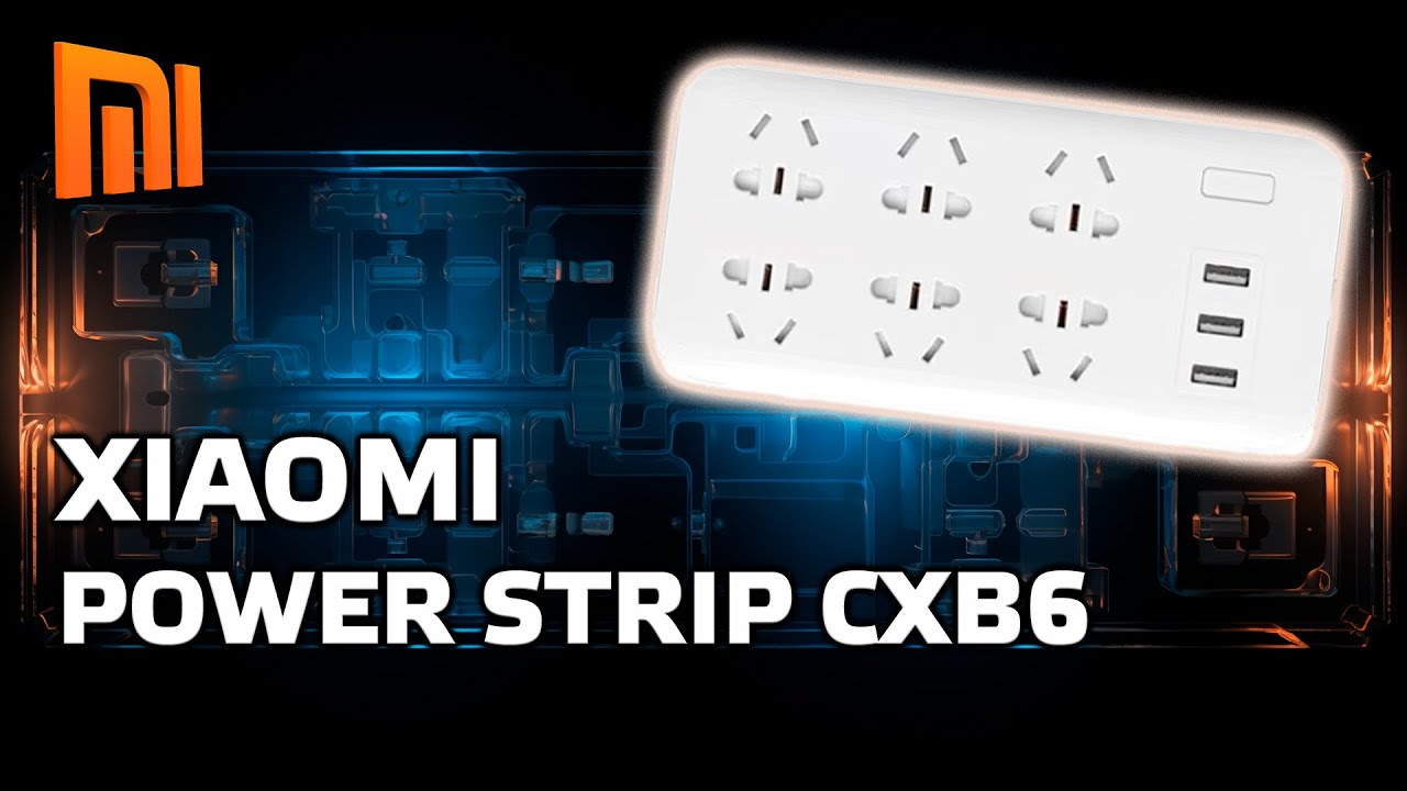 Обзор xiaomi power strip CXB6 - на 6 универсальных розеток и 3 USB для заряда и питания гаджетов