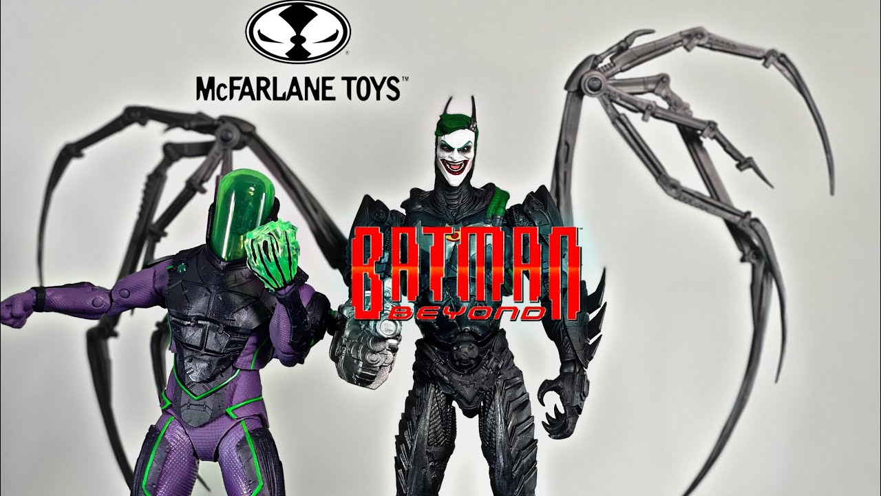 Mcfarlane Toys Batman Beyond: Blight & Future ends Batman Baf review.