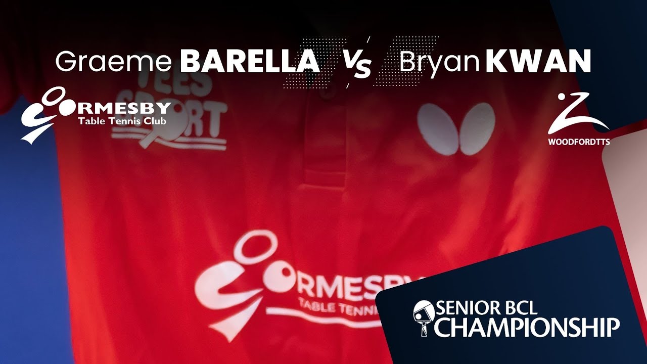 Graeme Barella vs Bryan Kwan Full Match | Senior BCL Championship Division 2024-25