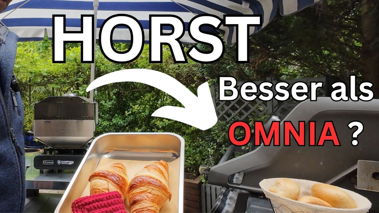 Horst von Grove ,ein genialer Campingbackofen fürs Wohnmobil ,besser als Omnia , ideal fürs Vanlife