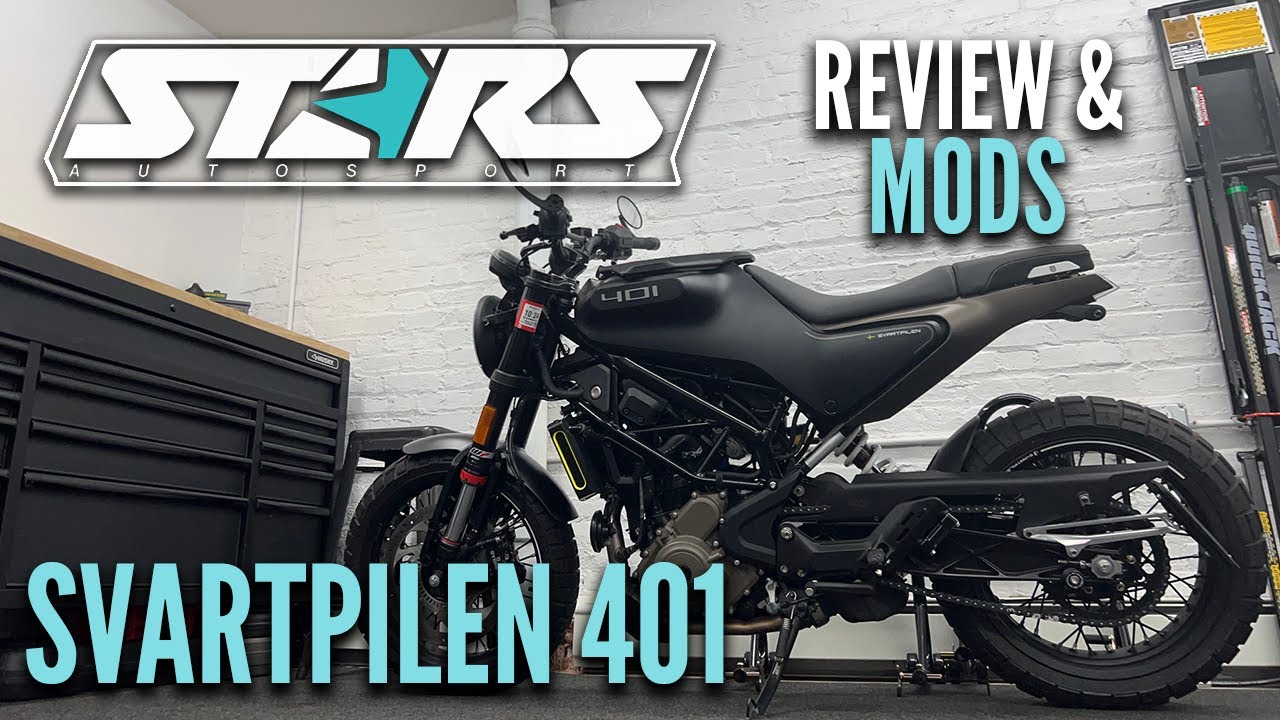 Husqvarna Svartpilen 401 - Review and Mods!