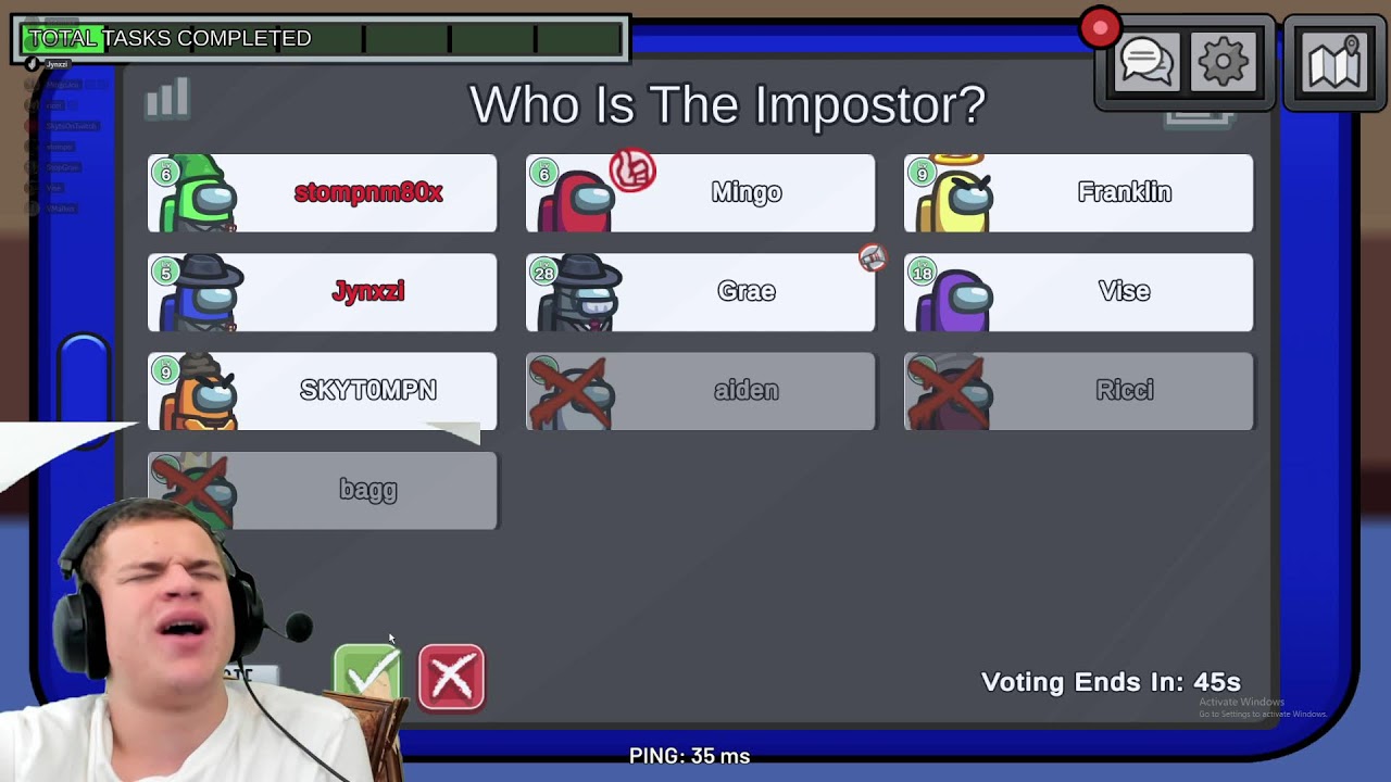 Among Us with Jynxziverse