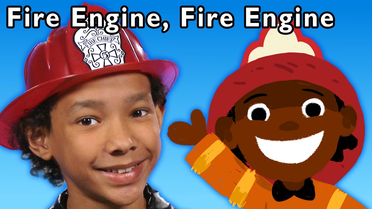 Fire Engine, Fire Engine and More | Mother Goose Club Songs for Children