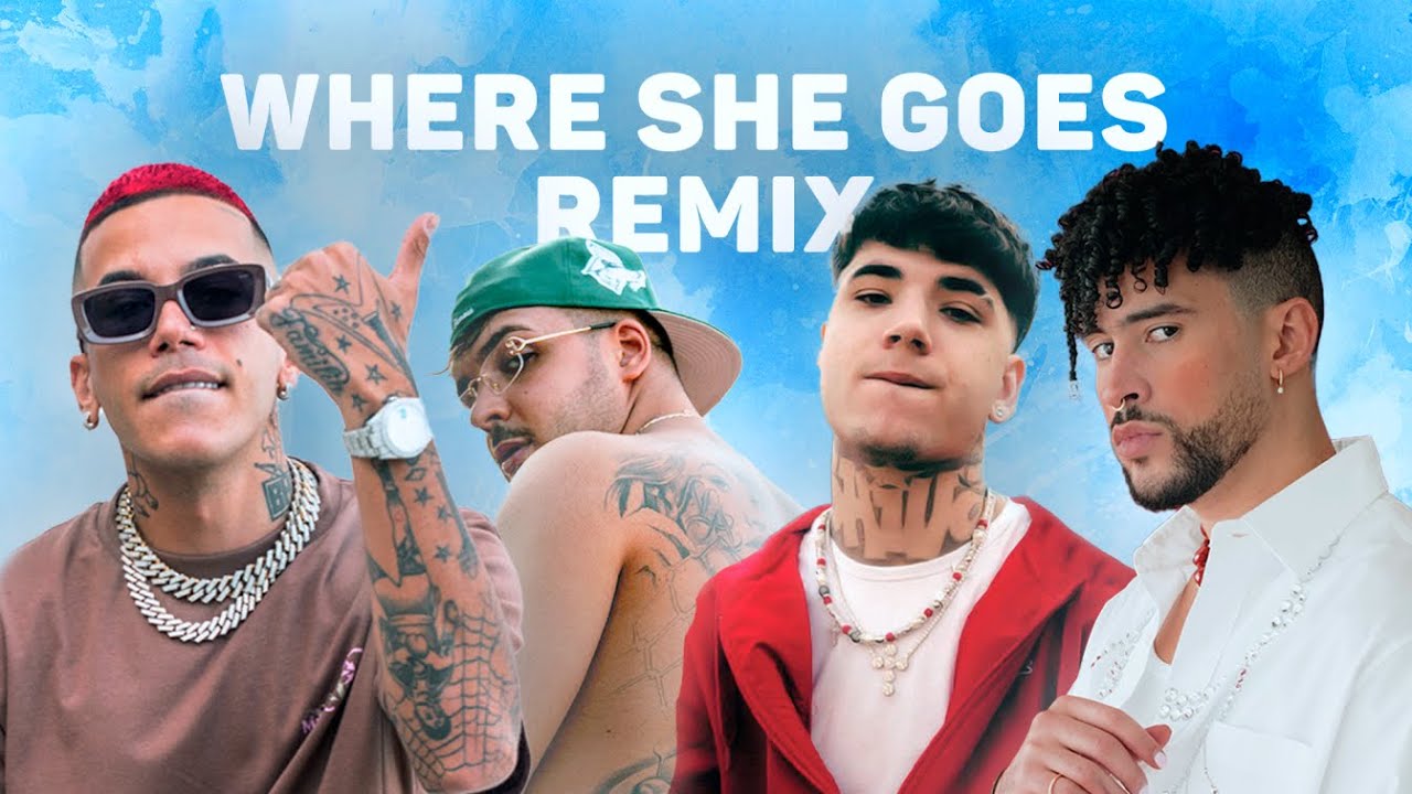 Geolier X Bad Bunny X Sfera Ebbasta X Shiva - WHERE SHE GOES RMX