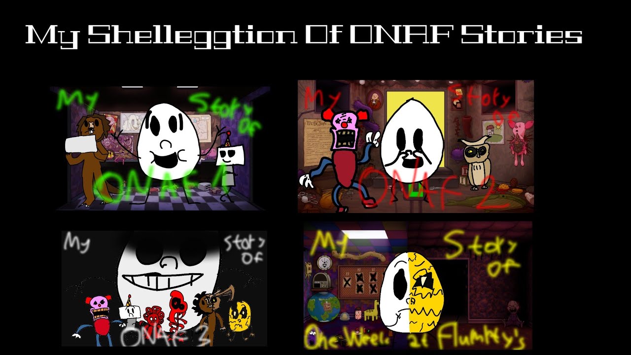 My Shelleggtion Of My Own One Night At Flumpty's Stories (Draw Cartoons 2 Animations)