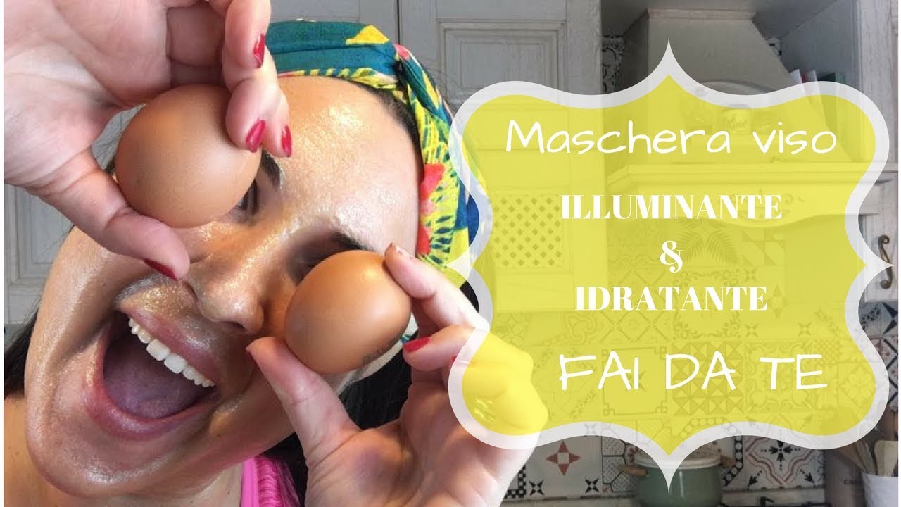Maschera ILLUMINANTE e Idratante viso fai da te: 3 ingredienti!