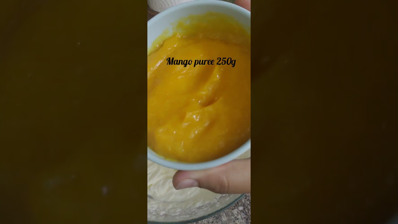Try this Bcoz its Mango season!!! Mango mousse 