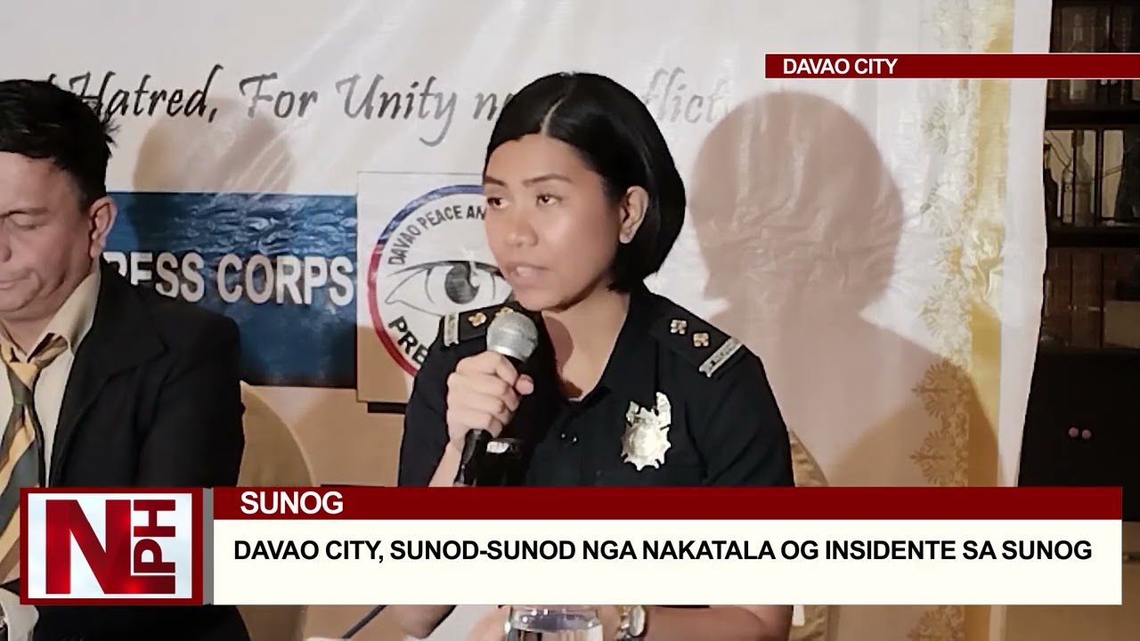 DAVAO CITY, SUNOD SUNOD NGA NAKATALA OG INSIDENTE SA SUNOG
