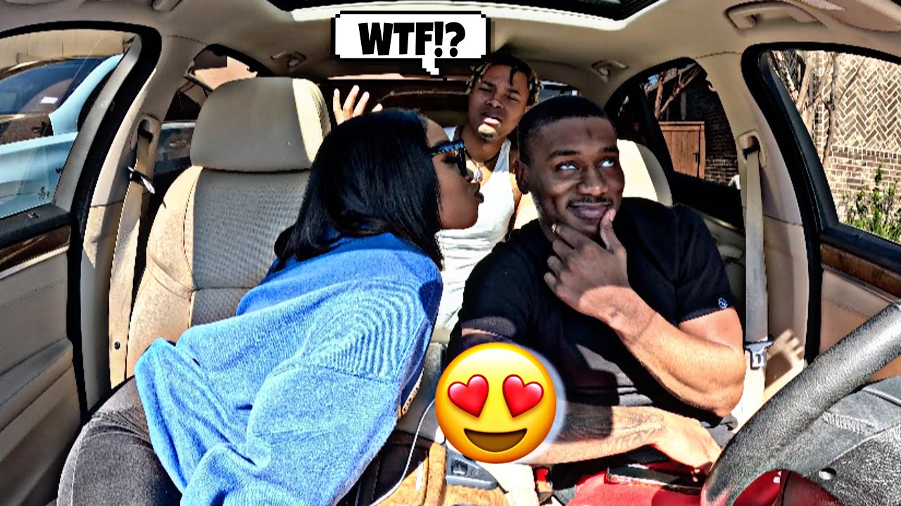 KISSING JLONG IN FRONT OF MY LITTLE BROTHER * HE TRIED TO FIGHT HIM *