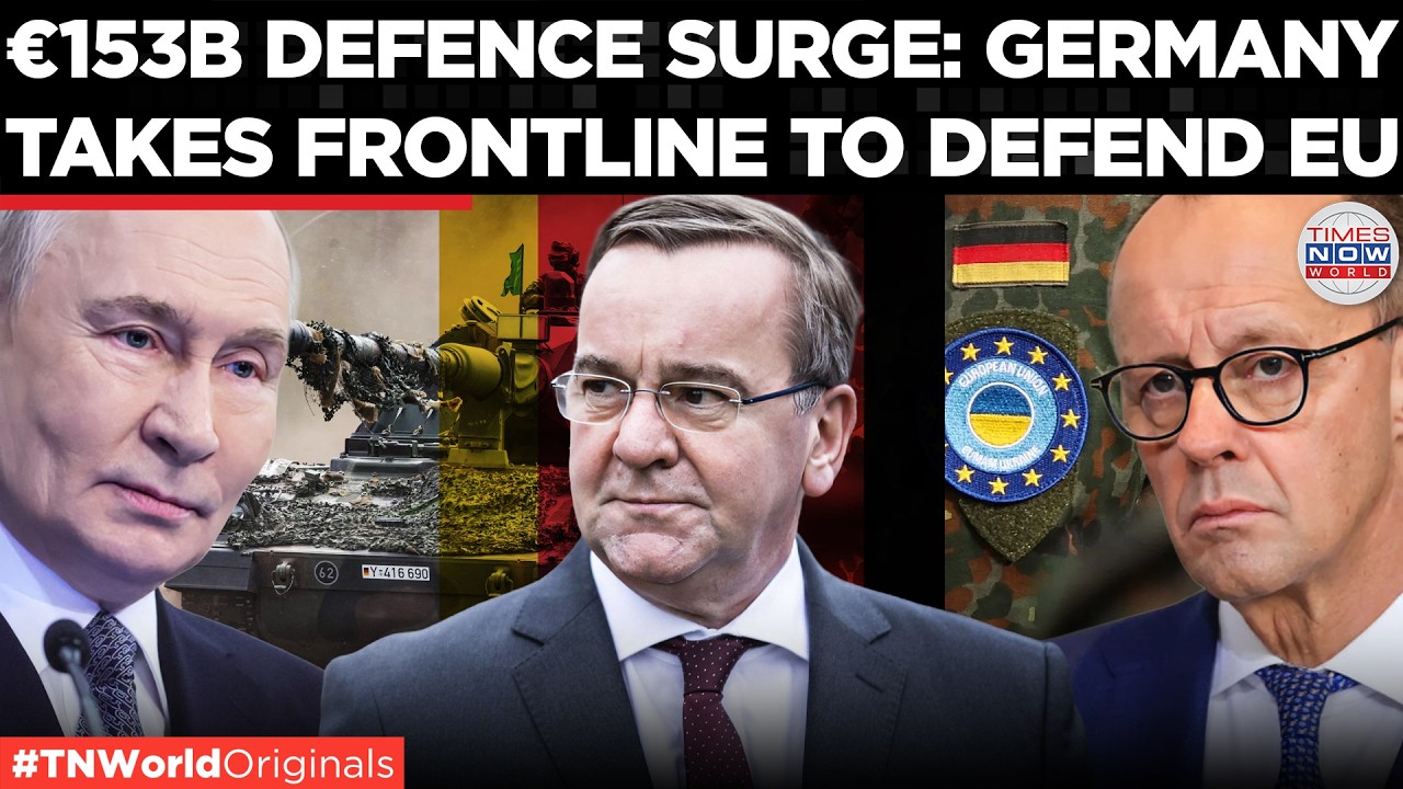 GERMANY REARMS EUROPE: Merz Plan Targets &euro;153B Defence Surge Amid US Abandonment Fears | US-Iran War