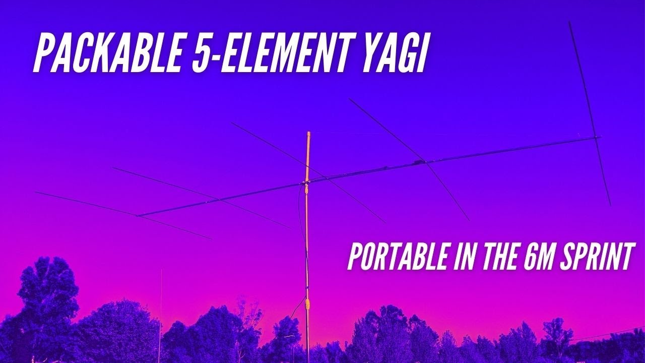 Antenna Showdown -  New Packable Yagi vs Vertical in the 6m Sprint