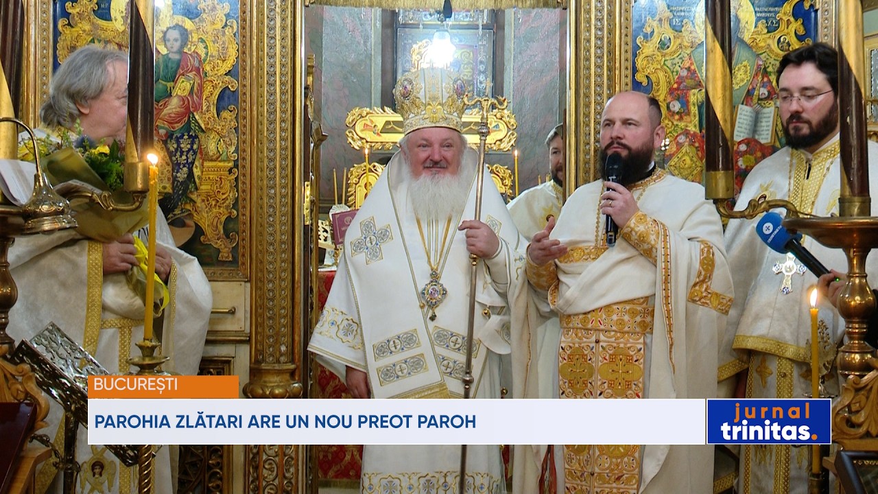 Parohia Zlătari din București are un nou preot paroh