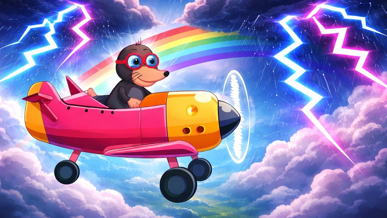 Benny Mole em Português Brasil - DEPOIS DA TEMPESTADE VEM O ARCO-ÍRIS ⛈️🌈 Desenho Infantil 4K