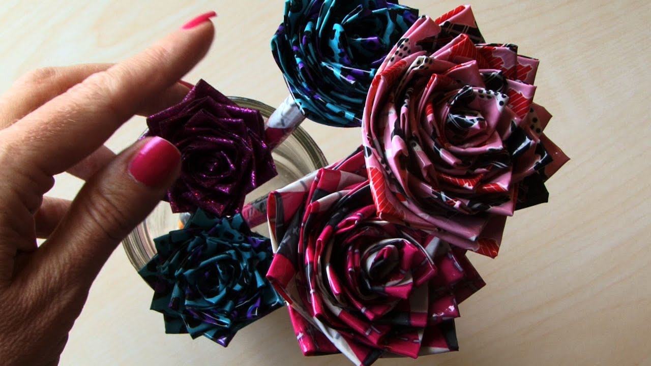 DUCT TAPE ROSE PENCIL - HOW TO MAKE
