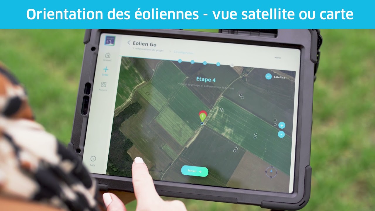 EOLIEN GO : une application innovante pour visualiser un projet éolien dans son environnement