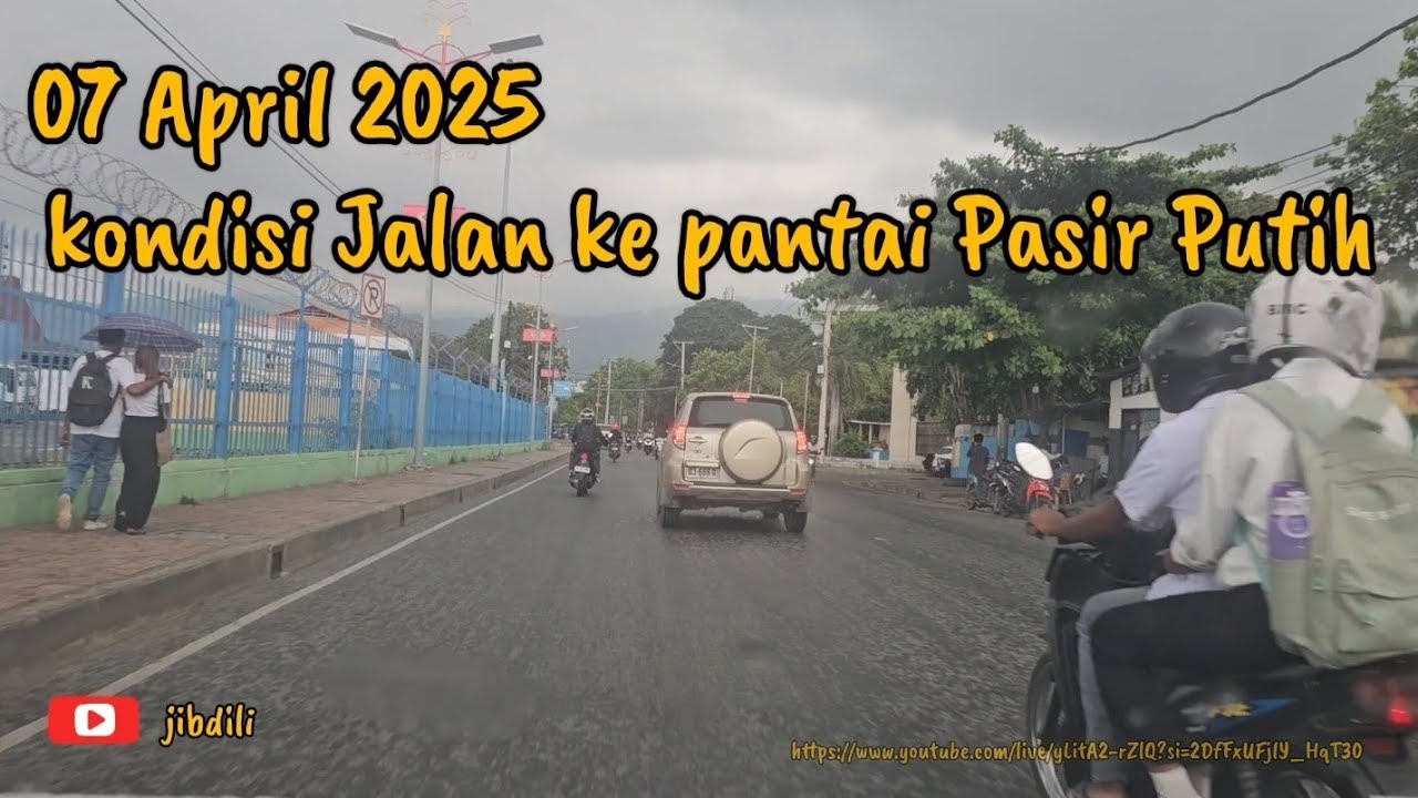Suasana kota Dili sampai Pantai Pasir Putih Dili TimorLeste