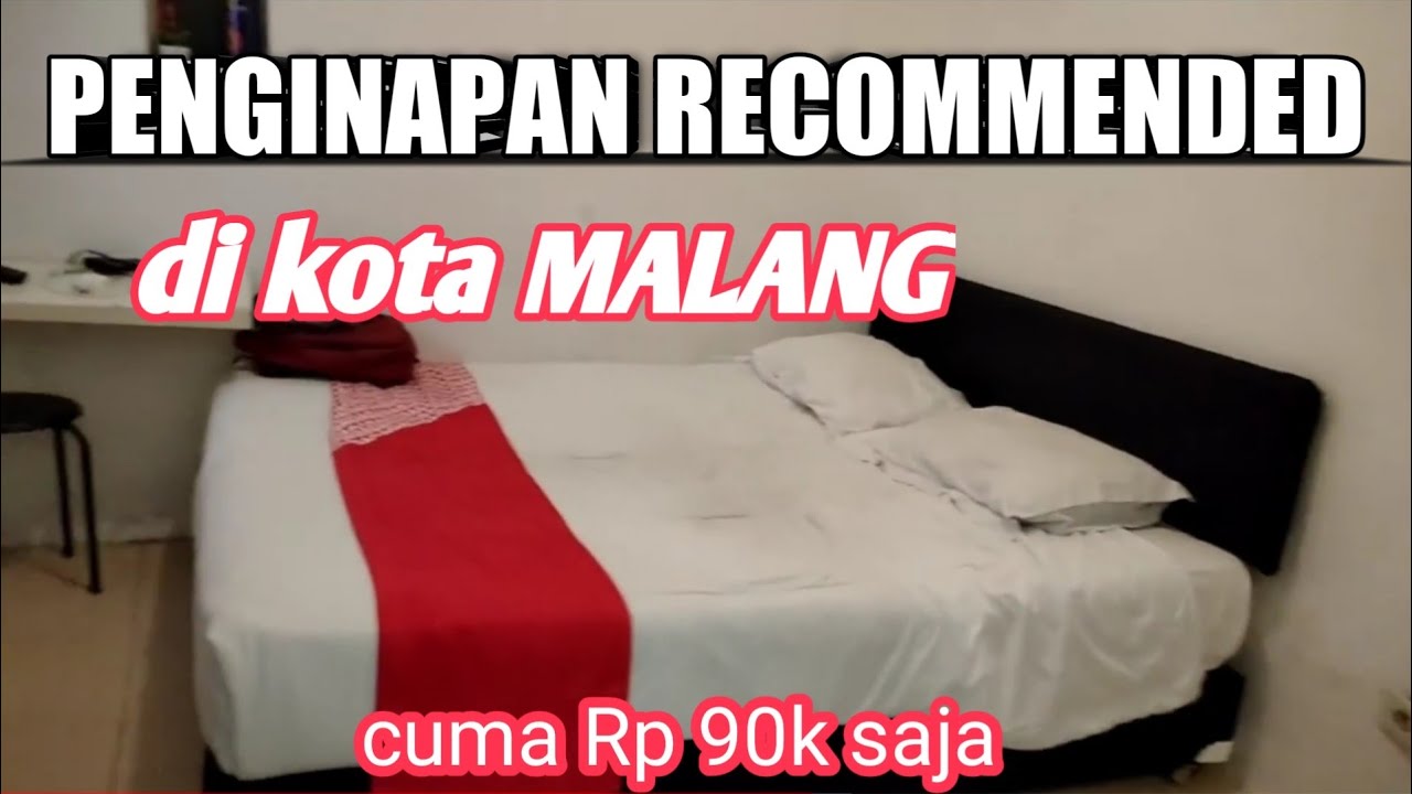 Penginapan MURAH di MALANG cuma 90ribu || review oyo flagship 90502 malang