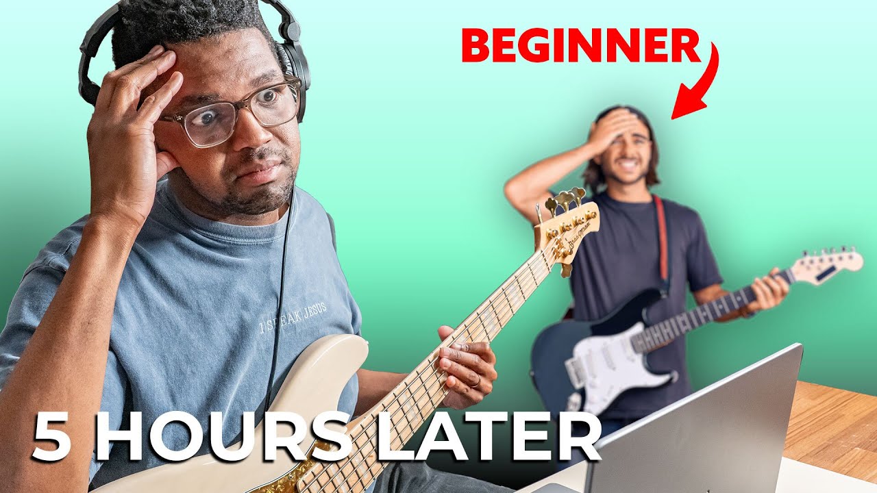 Beginner vs. PRO Musicians (Recording a Song)